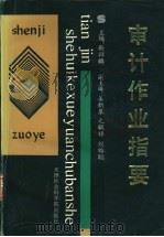 审计作业指要 1992 PDF电子版封面 7805632952 靳祥麟主编