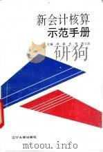 新会计核算示范手册 1993 PDF电子版封面 7561021836 泽喜等主编