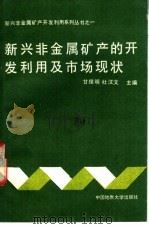 新兴非金属矿产的开发利用及市场现状   1989  PDF电子版封面  7562502765  甘理明，杜汉文主编 