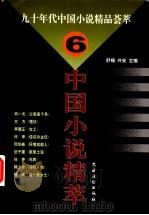 中国小说精萃 九十年代中国小说精品荟萃 6 1997 PDF电子版封面 7504827274 舒楠,兴安主编