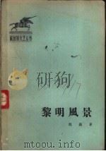 黎明风景 1955 PDF电子版封面 10019·383 魏巍著