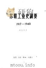 苏联工业史纲要 1917-1940 1957 PDF电子版封面 4002·119 (苏)洛克申(Э.Ю.Локшин)著;张贤务,陈慧芬译