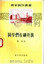 同学们在矿井里   1956  PDF电子版封面    翼峰著 