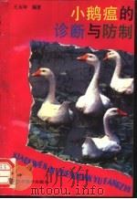 小鹅瘟的诊断与防治   1992  PDF电子版封面  7534514363  王永坤编著 