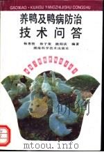 养鸭及鸭病防治技术问答 1994 PDF电子版封面 7535713629 杨肯牧等编著