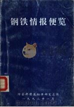 钢铁情报便览（ PDF版）