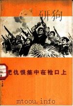 把仇恨集中在枪口上 越南北方人民严惩美国强盗纪实 1965 PDF电子版封面 10020·1854 (越南)春武等著;黄永鉴等译