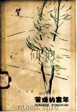 苦难的童年 1963 PDF电子版封面 R10024·2928 丁力著