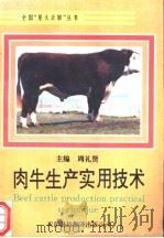 肉牛生产实用技术 1995 PDF电子版封面 7543307529 周礼贤主编