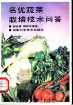 名优蔬菜栽培技术问答 1992 PDF电子版封面 753571045X 杨继儒,周伏英编著