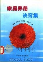 家庭养花诀窍集 1994 PDF电子版封面 7109033805 金波等编
