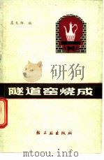 隧道窑烧成 1980 PDF电子版封面 15042·1526 孟天雄编