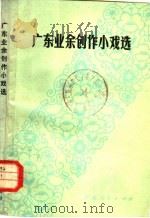 广东业余创作小戏选 1979 PDF电子版封面 10111·1202 广东省文化局编