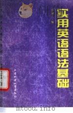 实用英语语法基础 1995 PDF电子版封面 7800937941 叶明儿编