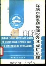 洋底水岩系统界面水及其成矿机理 1991 PDF电子版封面 7530408755 汪蕴璞著