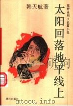 太阳回落地平线上   1997  PDF电子版封面  7540720522  韩天航著 