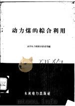 动力煤的综合利用 1958 PDF电子版封面 15143·1024 水利电力部技术改进局锅炉室编