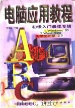 电脑应用教程 初级入门最佳专辑 1998.05 PDF电子版封面 7801343190 玄伟剑,陈永智主编
