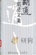 胡适文集.10,胡适集外学术文集 1998 PDF电子版封面 7301035764 欧阳哲生著