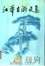 江华在浙文集 1992 PDF电子版封面 721300784X 江华著