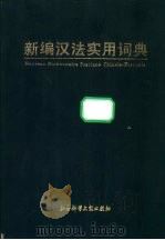 新编汉法实用词典 1996 PDF电子版封面 7800507319 北京邮电大学《汉法实用词典》编写组编