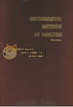 INSTRUMENTAL METHODS OF ANALYSIS（ PDF版）