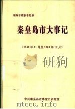 秦皇岛市大事记（1996 PDF版）
