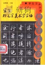 学生粉笔字、美术字字帖 1996 PDF电子版封面 7534108179 金刚强主编