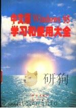 中文版Windows 95学习和使用大全 1996 PDF电子版封面 7030054814 虞育新等编