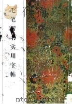 毛笔楷书实用字帖 1995 PDF电子版封面 7805686513 万泉书