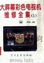 大屏幕彩色电视机维修全集 1 1996 PDF电子版封面 7505334182 李玉全主编