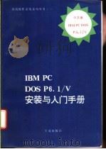 IBM PC DOS P6.1/V 安装与入门手册 安装说明书 1994 PDF电子版封面 IBM公司著