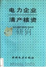 电力企业清产核资 1993 PDF电子版封面 7120017098 电力工业部清产核资领导小组办公室