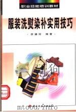 服装洗熨染补实用技巧 1999 PDF电子版封面 7501924597 李德琮编著