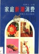 家庭新潮消费 1994 PDF电子版封面 7215025381 秦群立主编