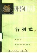 行列式 1984 PDF电子版封面 13217·100 戴再平编