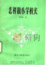 怎样做小学校长 1989 PDF电子版封面 753160597X 刘万宗著