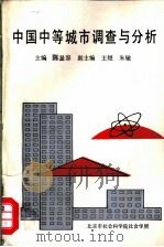 中国中等城市调查与分析（ PDF版）