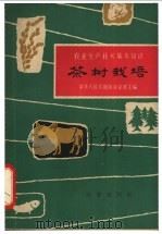农业生产技术基本知识 茶树栽培 1963 PDF电子版封面 16144·1328 中华人民共和国农业部主编;张景明,沈其铸,高麟溢,桂萱编