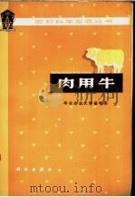 肉用牛 1978 PDF电子版封面 16031·53 华北农业大学畜牧系编