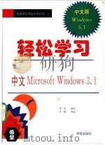 轻松学习 中文Microsoft Windows 3.1 1994 PDF电子版封面 7507708853 李文编写