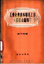 工业企业成本财务工作的群众路线 1960 PDF电子版封面 4066·170 赵子尚著
