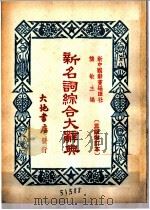 新名词综合大辞典  社会（1950 PDF版）