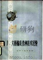 大桥棉麦套种技术经验   1966  PDF电子版封面  16110·257  江西省瑞昌县农业局编 