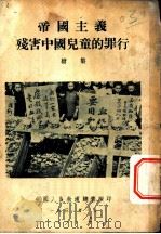 帝国主义残害中国儿童的罪行续集 1951 PDF电子版封面 中国人民救济总会编