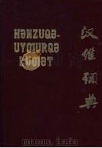 汉维词典  试编本（ PDF版）