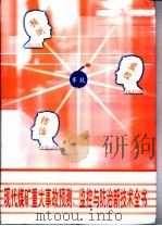 现代煤矿重大事故预测  监控与防治新技术全书  第1册（ PDF版）