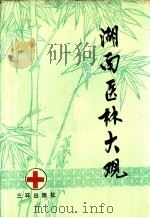 湖南医林大观 1990 PDF电子版封面 7805417830 黄振东,张一帆,刘庆林主编