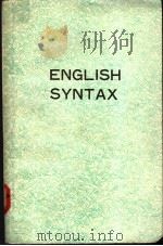 ENGLISH SYNTAX（ PDF版）