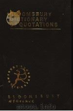 BLOOMSBURY DICTIONARY OF QUOTATIONS（ PDF版）